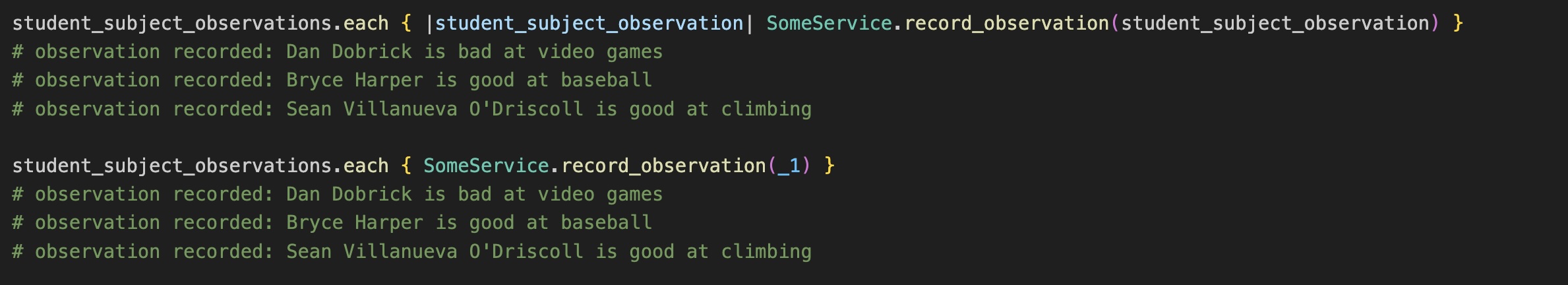 Numbered Block Params In Ruby